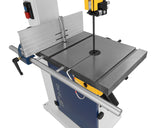 Zoomed out view of the table on the 10-342 Rikon Band saw