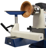 Rikon 70-1420VSR Wood Lathe with tool rest and bowl