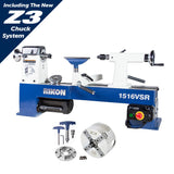 Rikon 70-1516 Wood Lathe with accessories
