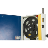 Upper open door bandsaw