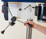 Lowering handle on the Drill press floor model 30-217