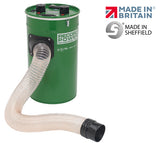 Record Power 55L Portable Dust Collector