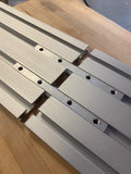 Extrusion d'aluminium multifonction toutes pistes