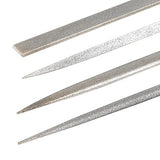 Jeu de limes aiguilles diamantées 4 pièces. Bien