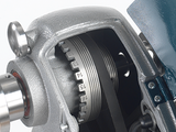 Record Power pulley on lathe