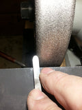 Radius Edge CBN Wheel sharpening on round