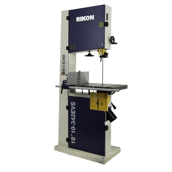 Rikon Model 10-342EVS: 18″ Deluxe Bandsaw w Electronic Variable Speed