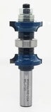 Double Roundovers with Center Bearing Guide Bearings - Router Bits