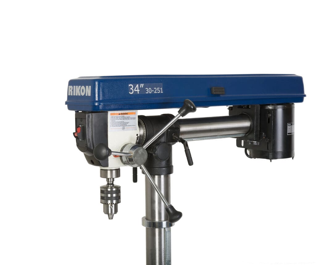 Rikon Model 30-251: 34″ Radial Floor Drill – Stockroom Supply Tools