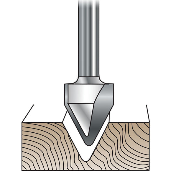 Sign Making Lettering V-Groove Bits - Router Bits