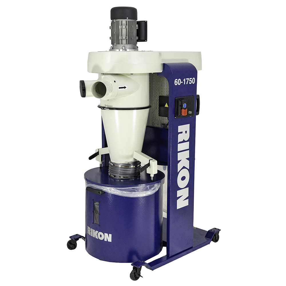 Rikon Model 60-1750: 1.75HP Cyclone Dust Collector – Stockroom Supply Tools