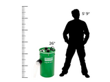 Dimensions of 55L Camvac