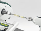 Mandrel Saver Pen kit in use on lathe