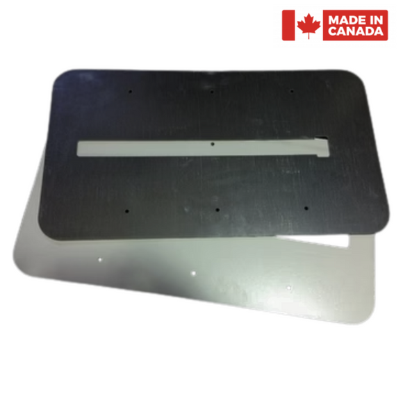 Steel Top Plate with MDF Base for the DIY Drum Sander