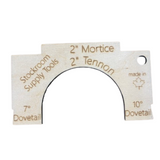 Pocket Woodworking Tools - Motise/Tenon Finder, Sawyers Gauge, French Pocket Curve