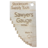 Pocket Woodworking Tools - Motise/Tenon Finder, Sawyers Gauge, French Pocket Curve