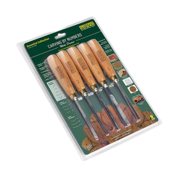 Record Power 5pc Carving Essential Collection