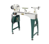 Green and Cream coloured wood lathe - Record Power Envoy