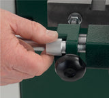 Bandsaw adjusting close-up