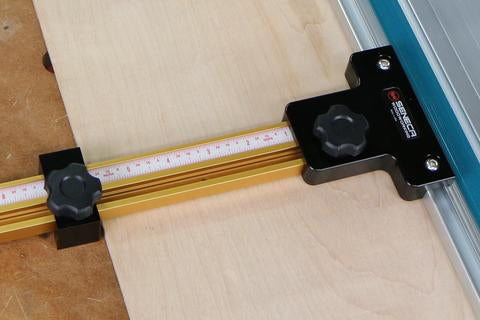 Système Guidage Parallèle Scie Rail – Compatible Festool Makita – Arrêt Réglable Micro-Précision
